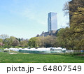 COVID-19 NYC セントラルパーク仮設病院 64807549