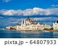 Parliament building in Budapest, Hungary 64807933