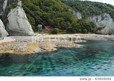 青森県/  仏ヶ浦 地蔵堂 仏ヶ浦港・桟橋付近 64809088