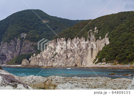 青森県/  仏ヶ浦 五百羅漢 64809155