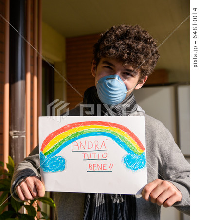 Turin,Piedmont,Italy. March 2020. Cornonavirus 64810014