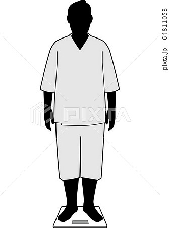 太った男性ビジネスマン④ 64811053