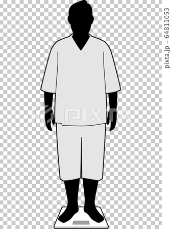 太った男性ビジネスマン④ 64811053