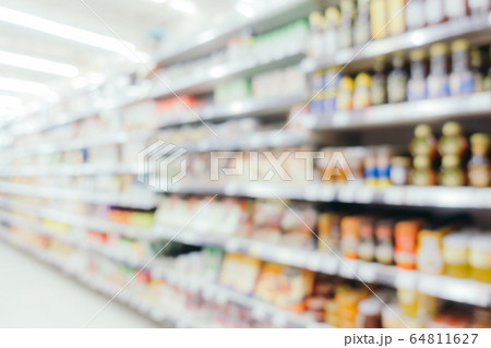 Abstract blur and defocus shopping mall in department store interior 64811627