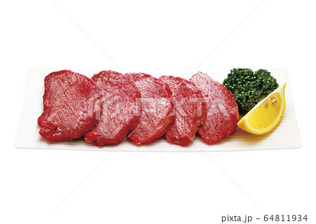 厚切り牛タン_01（切抜きパス付） 64811934