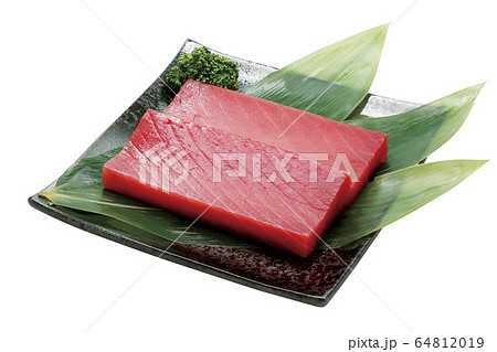 バチマグロ_赤身サク_06（切抜きパス付） 64812019