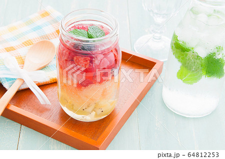 フルーツゼリー 64812253