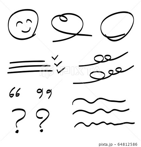 イラスト 記号 表示のイラスト素材