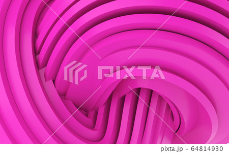 Abstract Curved Shapes. Pastel pink Circular Abstract Curved Shapes. Pastel pink Circular 64814930