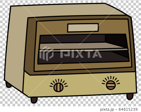 オーブントースターのイラスト素材