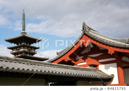 奈良 薬師寺 東塔 奈良 薬師寺 東塔 64815793