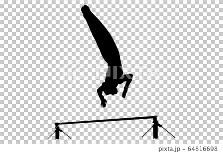 Sport silhouette gymnastics 1 64816698