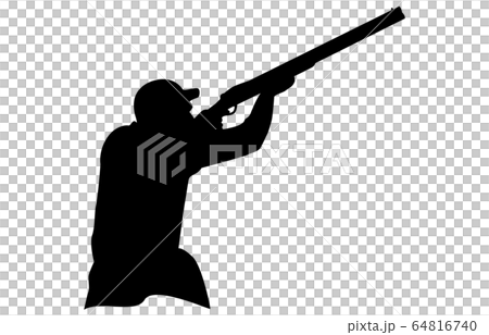 Sport silhouette shooting 5 64816740