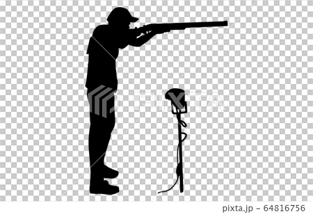 スポーツシルエット射撃1 64816756