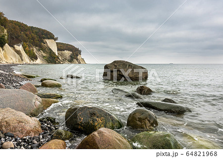 Baltic Sea coast on the island Ruegen, Germany Baltic Sea coast on the island Ruegen, Germany 64821968