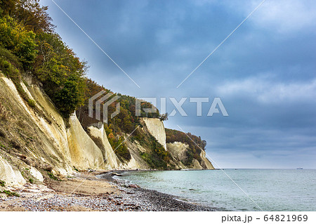 Baltic Sea coast on the island Ruegen, Germany Baltic Sea coast on the island Ruegen, Germany 64821969