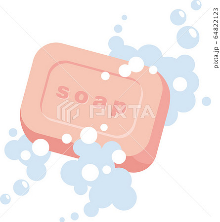 泡立った石鹸 64822123