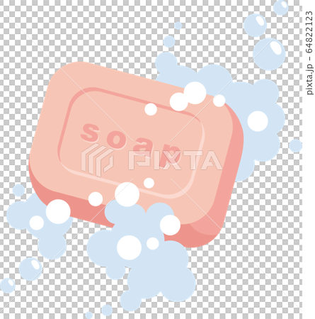 泡立った石鹸 64822123