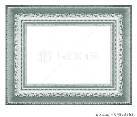 Vintage picture Frame isolated on white Vintage picture Frame isolated on white 64823263