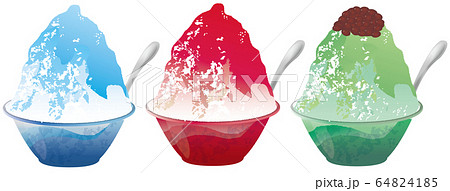 かき氷　セット 64824185