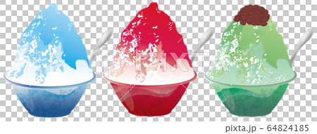 かき氷　セット 64824185