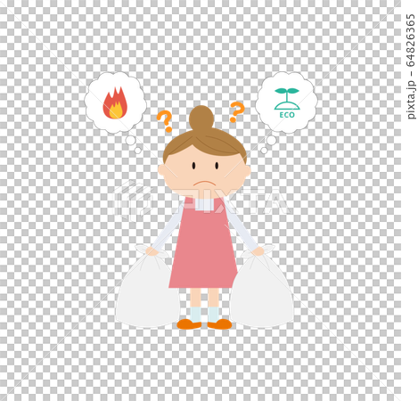 Garbage Disposal Woman 2 64826365