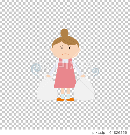 Garbage Disposal Woman 3 64826366