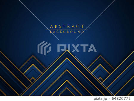Luxury background overlap layer style wave shape 64826775