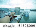 パスポート 旅券 手 64828009