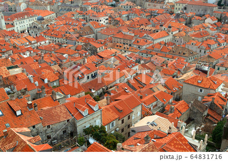 Rooftops of Dubrovnik, Croatia 64831716