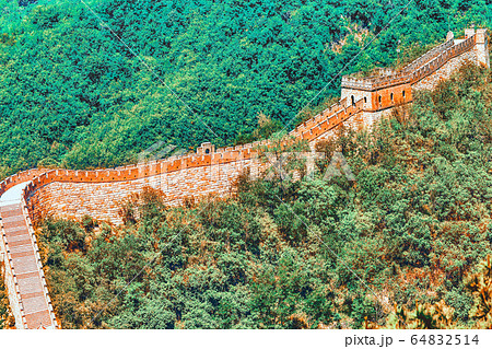 Great Wall of China, section "Mitianyu". 64832514