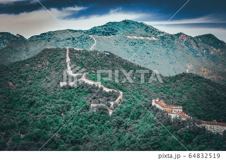 Great Wall of China, section "Mitianyu". Great Wall of China, section "Mitianyu". 64832519