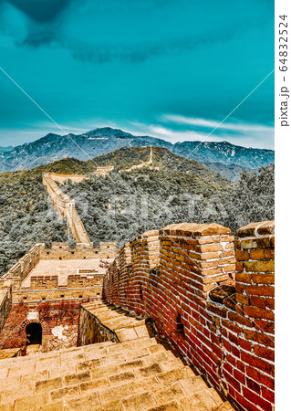 Great Wall of China, section "Mitianyu". 64832524