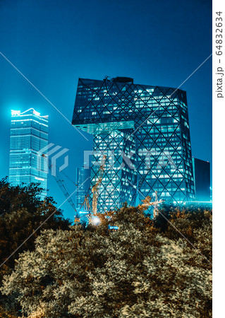 BEIJING, CHINA - MAY 20, 2015:Evening, night 64832634