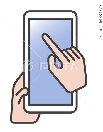 電子サイン スマートフォン 電子サイン スマートフォン 64834378