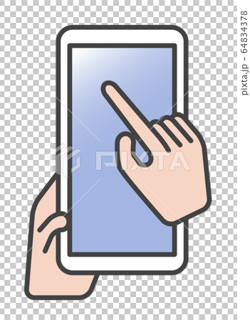 電子サイン スマートフォン 電子サイン スマートフォン 64834378