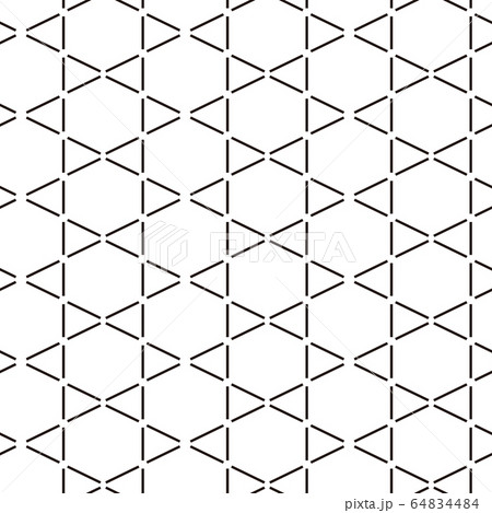 日本の伝統模様 64834484