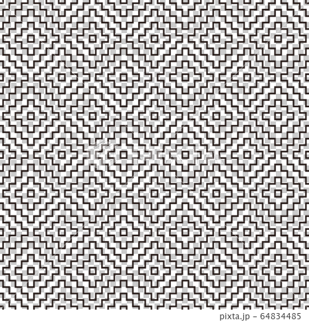 日本の伝統模様 64834485