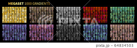 Vector Gradients Megaset Big collection of 64834503