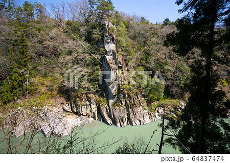 【長野県】　天龍峡 64837474