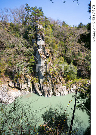 【長野県】　天龍峡 64837478