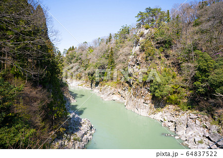 【長野県】　天龍峡 64837522