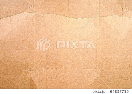 Crumpled cardboard full frame texture Crumpled cardboard full frame texture 64837759
