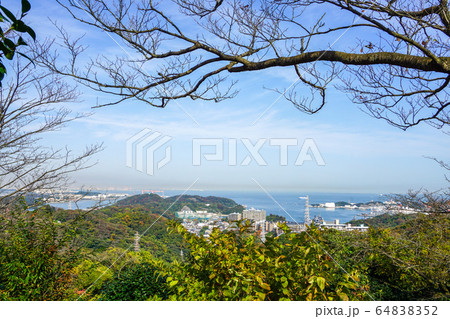 塚山公園から横須賀港の眺め 64838352