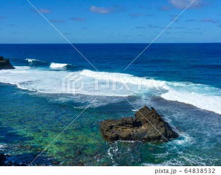 Roche qui pleure, Gris Gris Beach in Mauritius Roche qui pleure, Gris Gris Beach in Mauritius 64838532