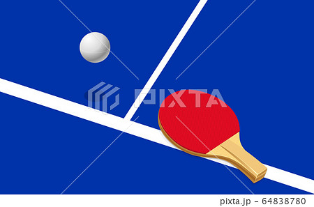 Vector illustration of table tennis.Playing pingpong Vector illustration of table tennis.Playing pingpong 64838780