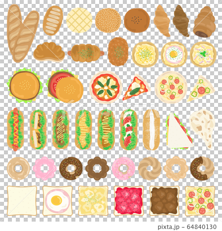 パンのイラストセット 64840130
