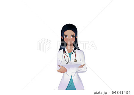 Female anime doctor - Stock Illustration [64841434] - PIXTA