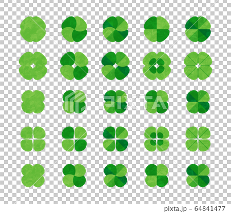 Four leaf clover watercolor style icon illustration Four leaf clover watercolor style icon illustration 64841477