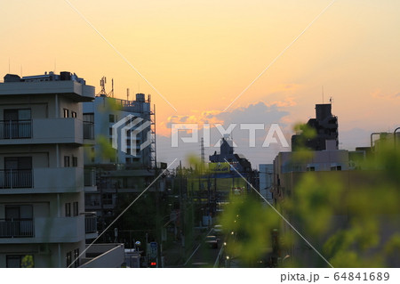 三郷 河川敷の風景 三郷 河川敷の風景 64841689